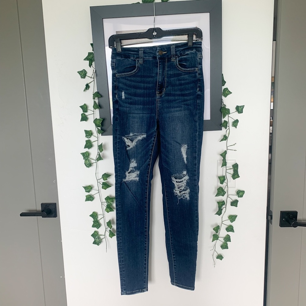 AMERICAN EAGLE CURVY GIRL NEXT LEVEL STRETCH JEANS
